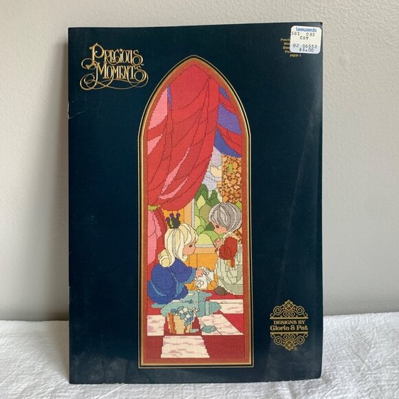 Precious Moments PMW-1 Blessed are the Poor in Spirit Cross Stitch Pattern Book - Picture 1 of 3